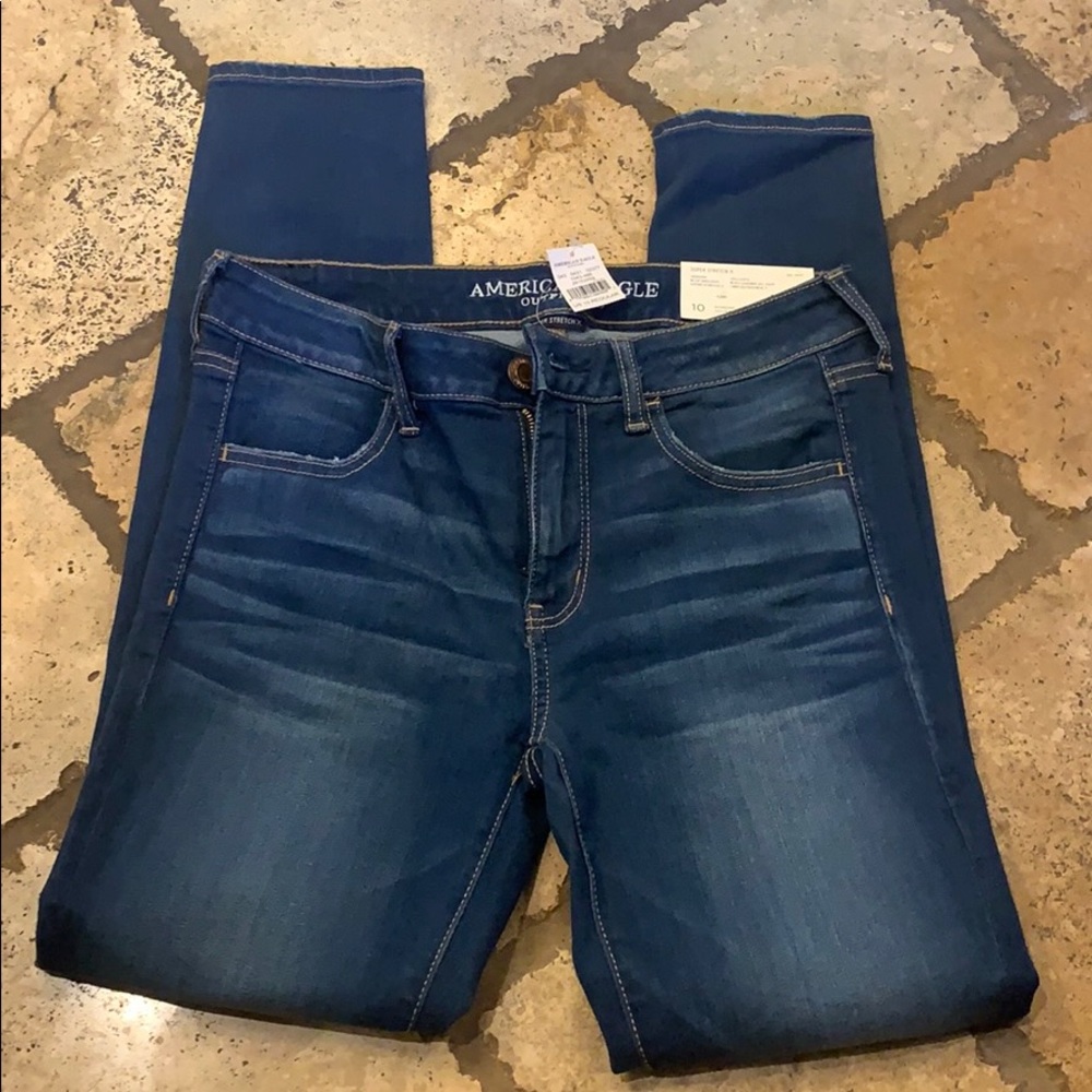 American eagle super stretch X  10 jegging jeans